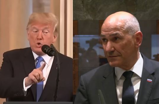 ODMEVNO: Prišlo je sporočilo iz ZDA- Ste videli kaj je Janši sporočil Trumpov minister? Janša se je hitro…